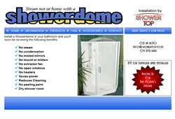 Showerdome with Showertop